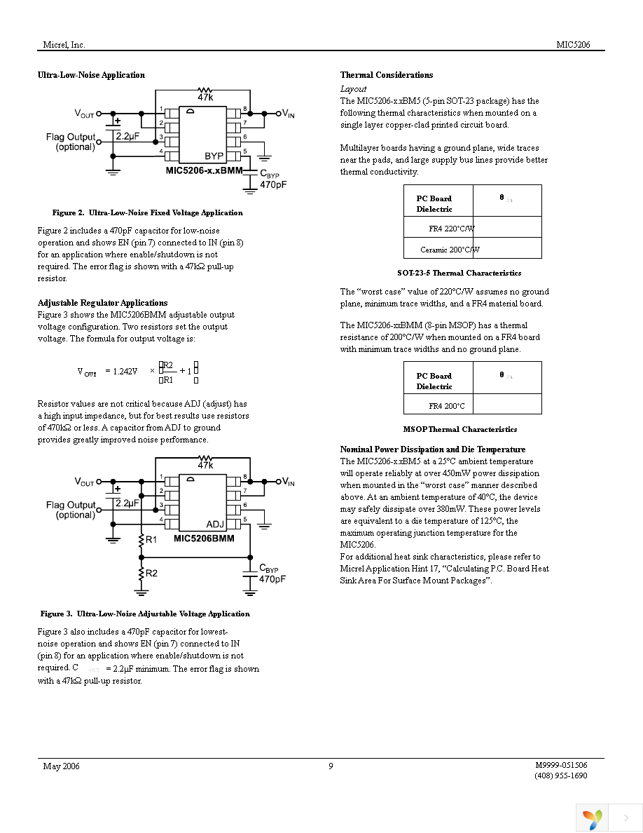 MIC5206-3.3YM5 TR Page 9